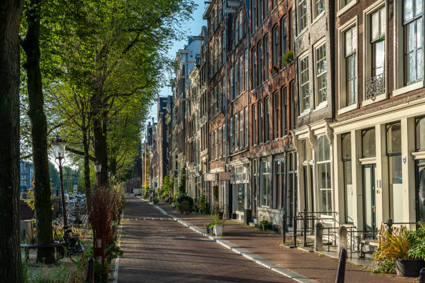 istock Dutch canal houses, Amsterdam 1419624503