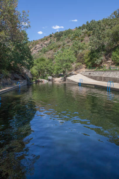 istock Vadillo Natural swimming pool, Losar de la Vera, Spain 1419637155