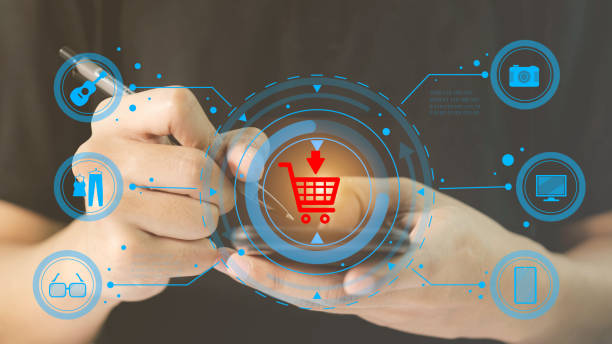 istock Marketing shopping online. 1419641165