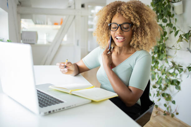 istock Woman working from home 1419643738