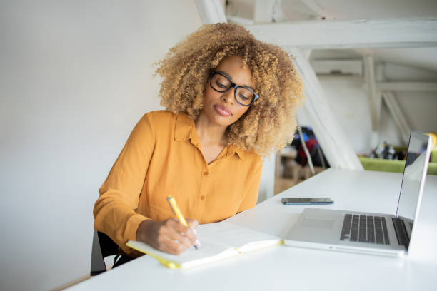 istock Woman working from home 1419643795