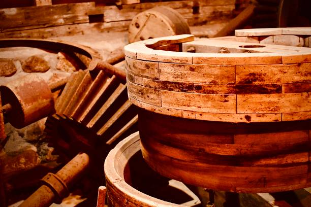 istock Wooden Gears and Wheels 1419645817