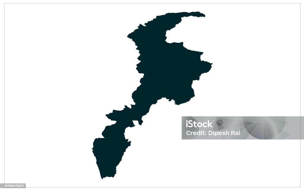 Vector Map Pak Nwfp Pakistan Vector Map Illustration Stock Illustration - Download ...