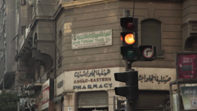 led traffic light in egypt