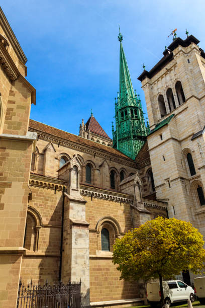istock St. Peter's Cathedral in Geneva, Switzerland 1419662998