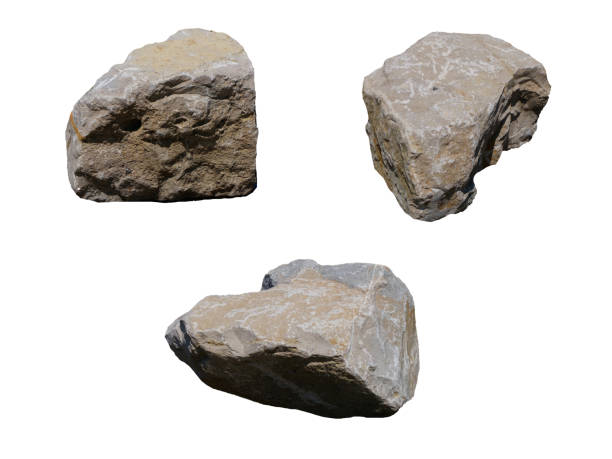 istock set of big stone boulder isolated on white 1419670526