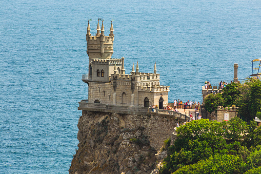 The Swallow's Nest, a castle located on the Crimean
