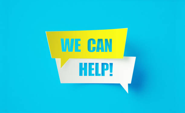 istock We Can Help Written Yellow And White Speech Bubbles Sitting Over Blue Background 1419680769
