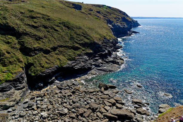 istock View of the coastline from Tintagel castle - Cornwall, 1419697437
