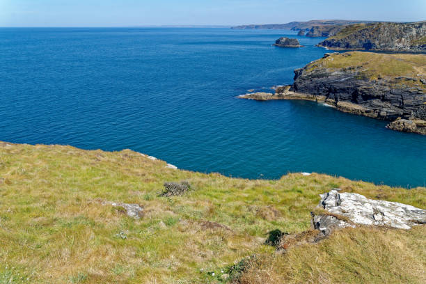 istock View of the coastline from Tintagel castle - Cornwall, 1419697459