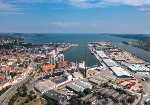 istock Horsens Havn, Denmark 1419701355