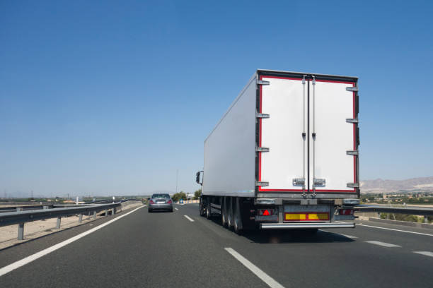 istock Truck on the road 1419702906