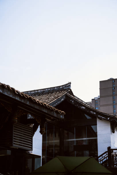 istock Modern urban architecture in Chengdu on sunny days 1419714864