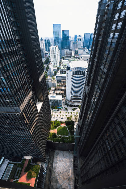 istock Modern urban architecture in Chengdu on sunny days 1419714981