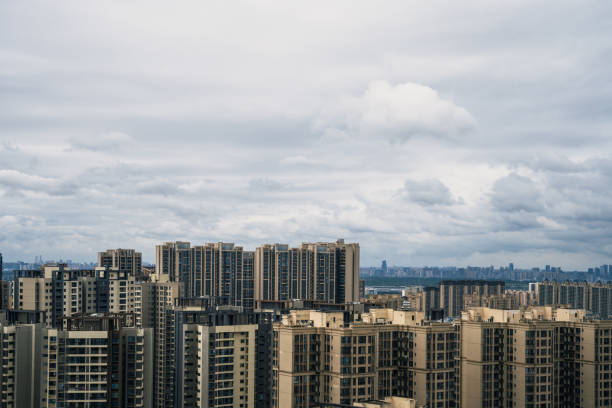 istock A modern city with cloudy weather 1419715091