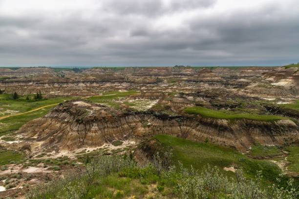 istock Horseshoe Canyon On A Cloudy Day 1419715232