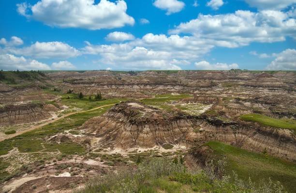 istock Blue Cloudy Sky Over Horseshoe Canyon 1419715243
