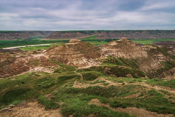 istock Horsethief Canyon On A Cloudy Day 1419715356