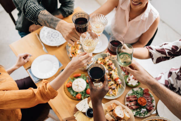 istock A Group Of Unrecognizable Happy Diverse Friends Celebrating Some Achievement 1419717748