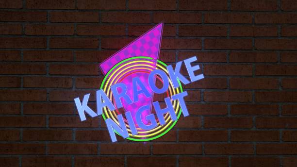 istock Neon sign with text 