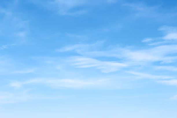 istock High clouds on vast bright blue sky images with breeze air background 1419757643