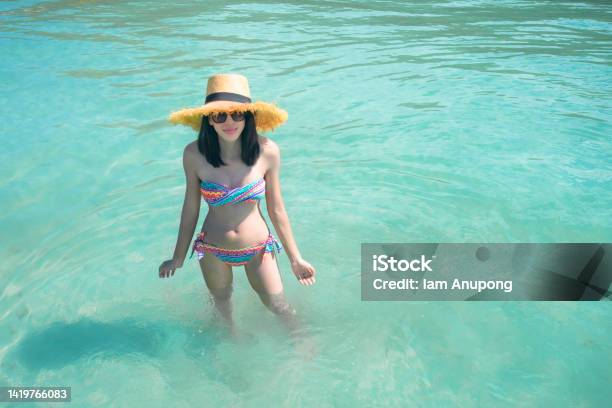 Summer Sea Sun Stock Photo - Download Image Now - Hammock, Outdoors, Adult