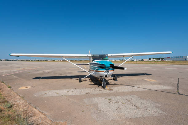 Free Stock Photo of Small Airplane Parked on Airport Tarmac | Download ...