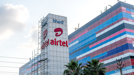 New Delhi - 31 Aug 2022 - Newly constructed corporate office of Bharti Airtel in Gurgaon
