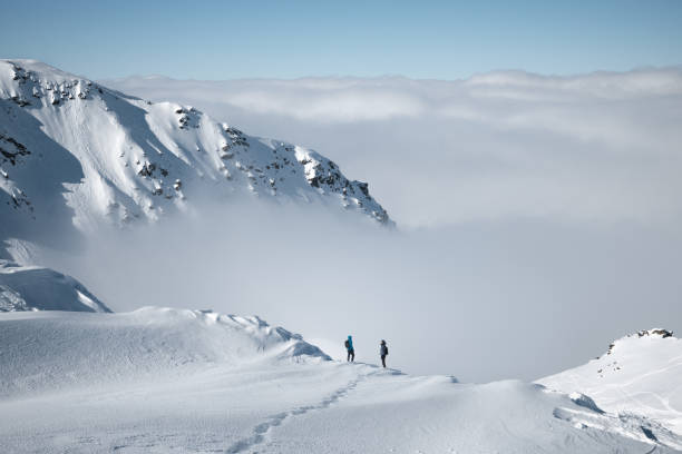 istock Hiking In Fresh Snow 1419784248