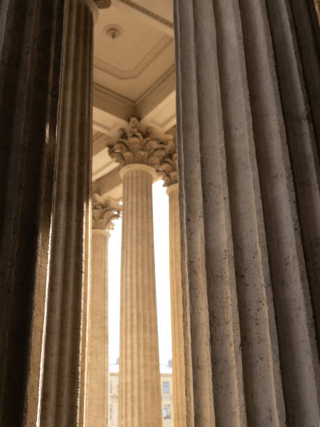 istock Huge concrete pillars of the building 1419793648