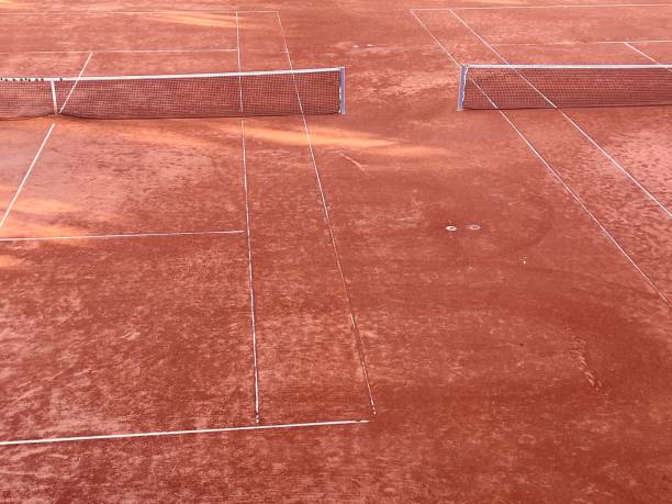istock Tennis court, sand 1419797232