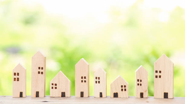 istock Miniature house  for Investment property concepy 1419800575