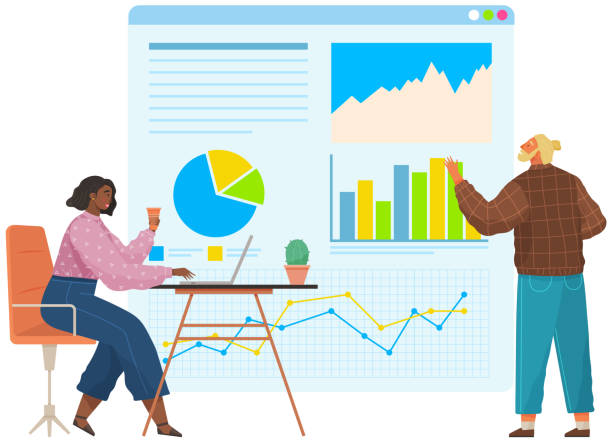 istock Project management and financial report concept. Consulting team work, business analysis planning 1419815378