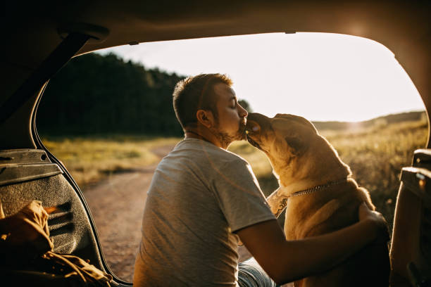 istock A man and his dog in love 1419829722