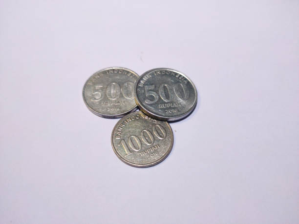 istock Indonesian rupiah coins piled up 1419832779