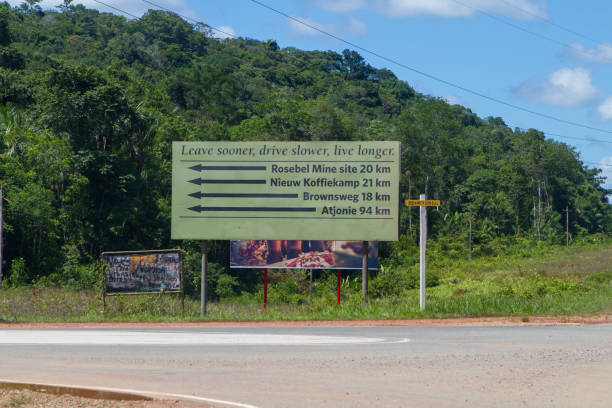 istock Gold mining in the Amazonia Rainforest of Suriname 1419836438