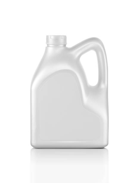 istock Plastic canister isolated on white background 1419839076