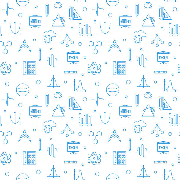 180+ Mathematics University Innovation Backgrounds Stock Illustrations ...