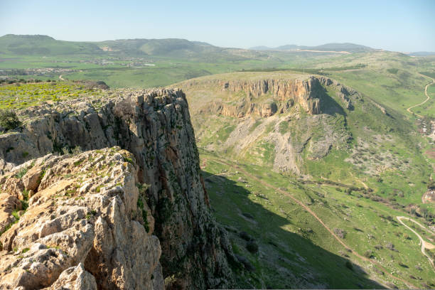 Cliffs of Mount Arbel near Tiberias