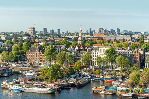 istock Classical city scenic from Amsterdam in the Netherlands. 1419854705