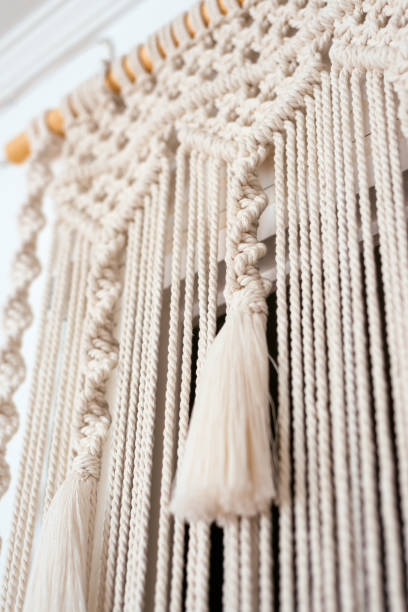 istock Detail of macrame knots 1419864274