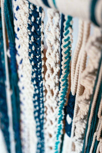 istock Detail of macrame knots 1419864280
