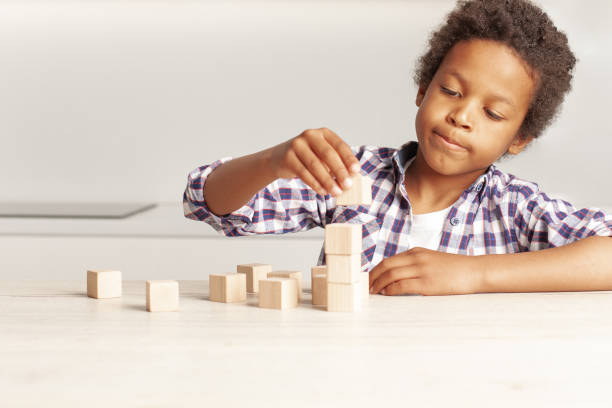 istock Cheerful small child on white portrait 1419864512