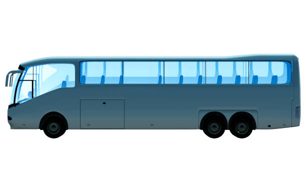 istock concept transport of people, buses 1419865404