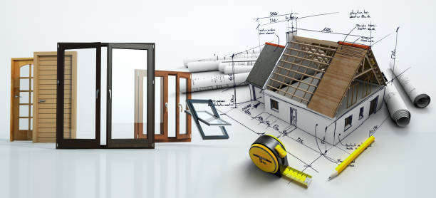 istock House construction, door and window catalogue 1419870278