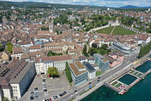 istock Schaffhausen historic city 1419876885