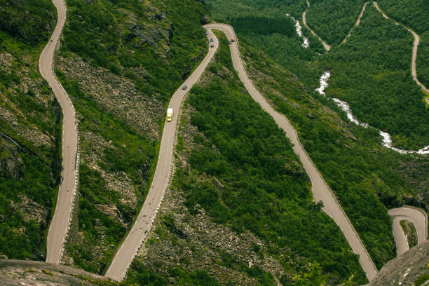 istock Famous Trollstigen road in Norway 1419884543