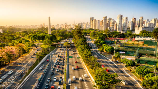 istock May 23 avenue, Sao Paulo, Brazil 1419903187