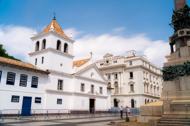 istock Pateo do Colegio long exposure. Sao Paulo, Brazil 1419903965