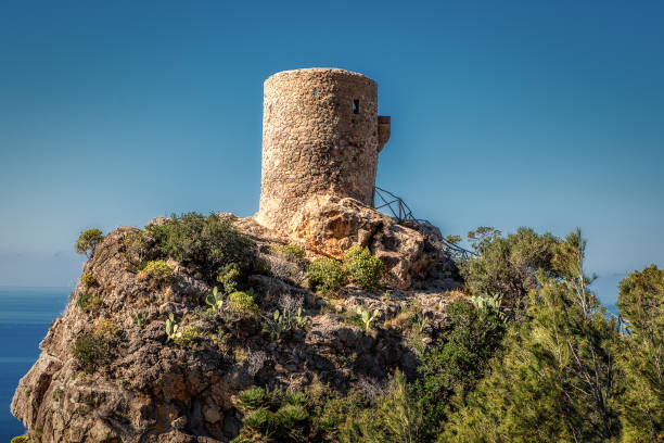 torre des verge on mallorca island stock photo